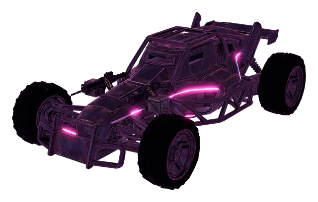 The Striker, an armed dune buggy